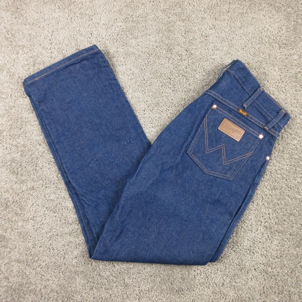 Wrangler Jeans Mens 33x30 Blue 13MWZ Cowboy Cut Classic Straight Denim Pants